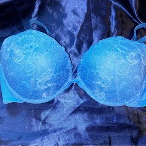 La SENZA Vibrant Blue Lace Bra